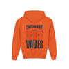 Cincinnati Fans Never Waver Youth Heavy Blend Hooded Sweatshirt - Never Waver