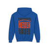 Cincinnati Fans Never Waver Youth Heavy Blend Hooded Sweatshirt - Never Waver