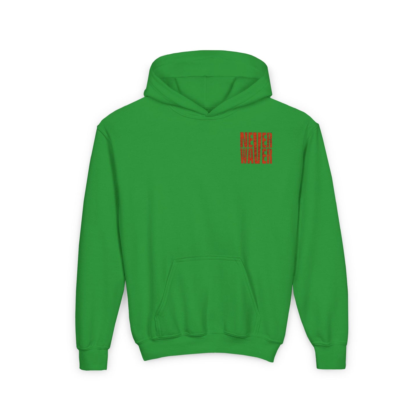 Cleveland Fans Never Waver Youth Heavy Blend Hooded Sweatshirt - Never Waver