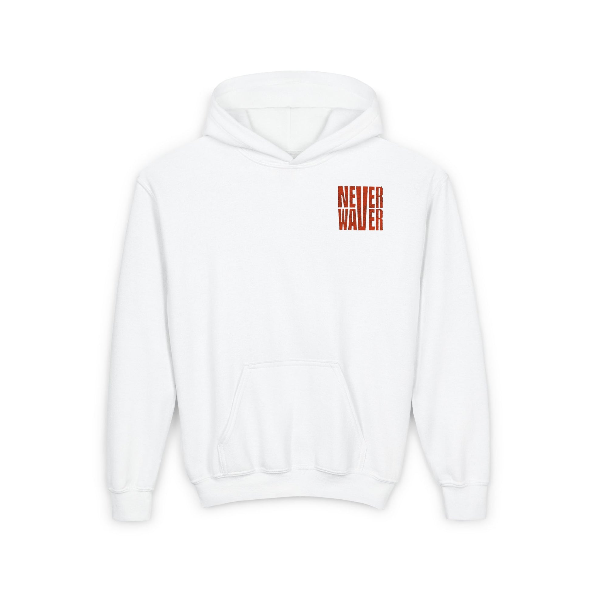 Cleveland Fans Never Waver Youth Heavy Blend Hooded Sweatshirt - Never Waver