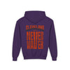 Cleveland Fans Never Waver Youth Heavy Blend Hooded Sweatshirt - Never Waver