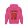 Cleveland Fans Never Waver Youth Heavy Blend Hooded Sweatshirt - Never Waver