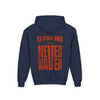 Cleveland Fans Never Waver Youth Heavy Blend Hooded Sweatshirt - Never Waver