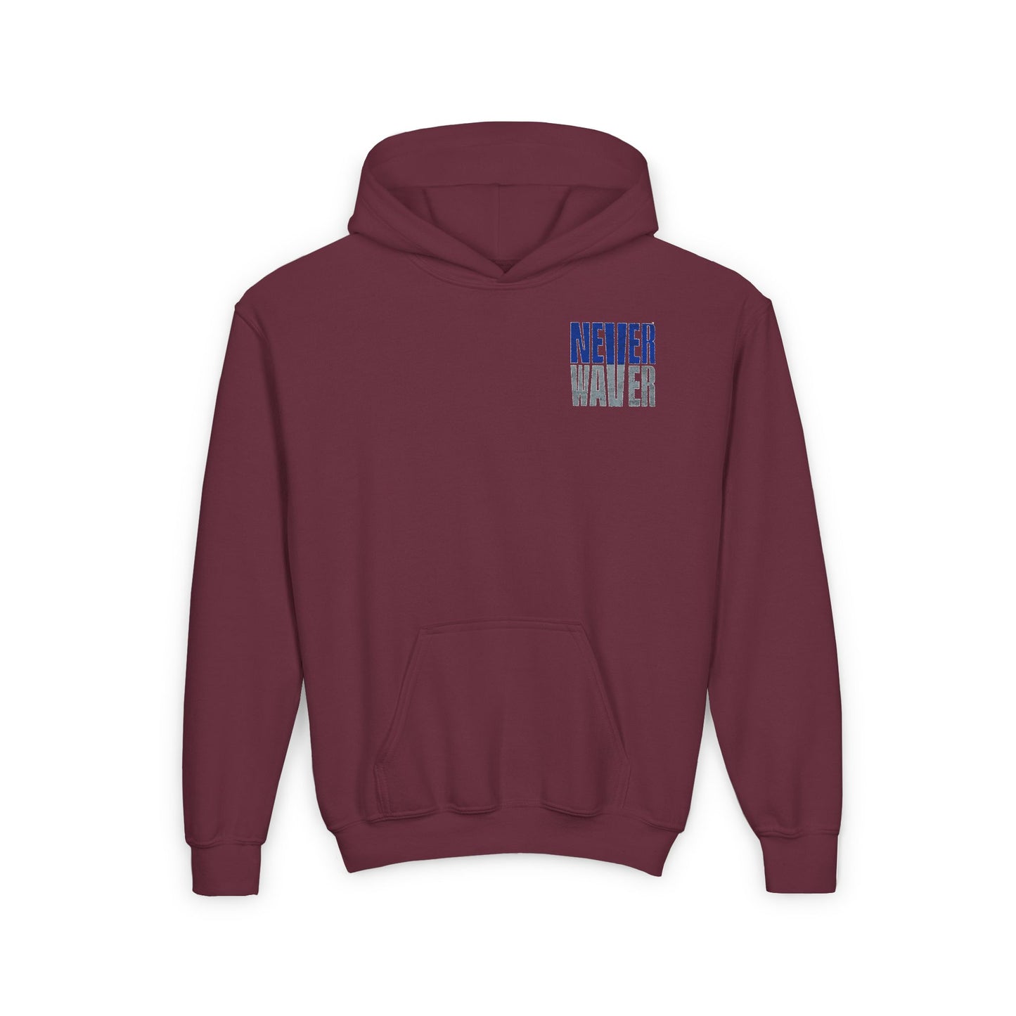 Dallas Fans Never Waver Youth Heavy Blend Hooded Sweatshirt - Never Waver