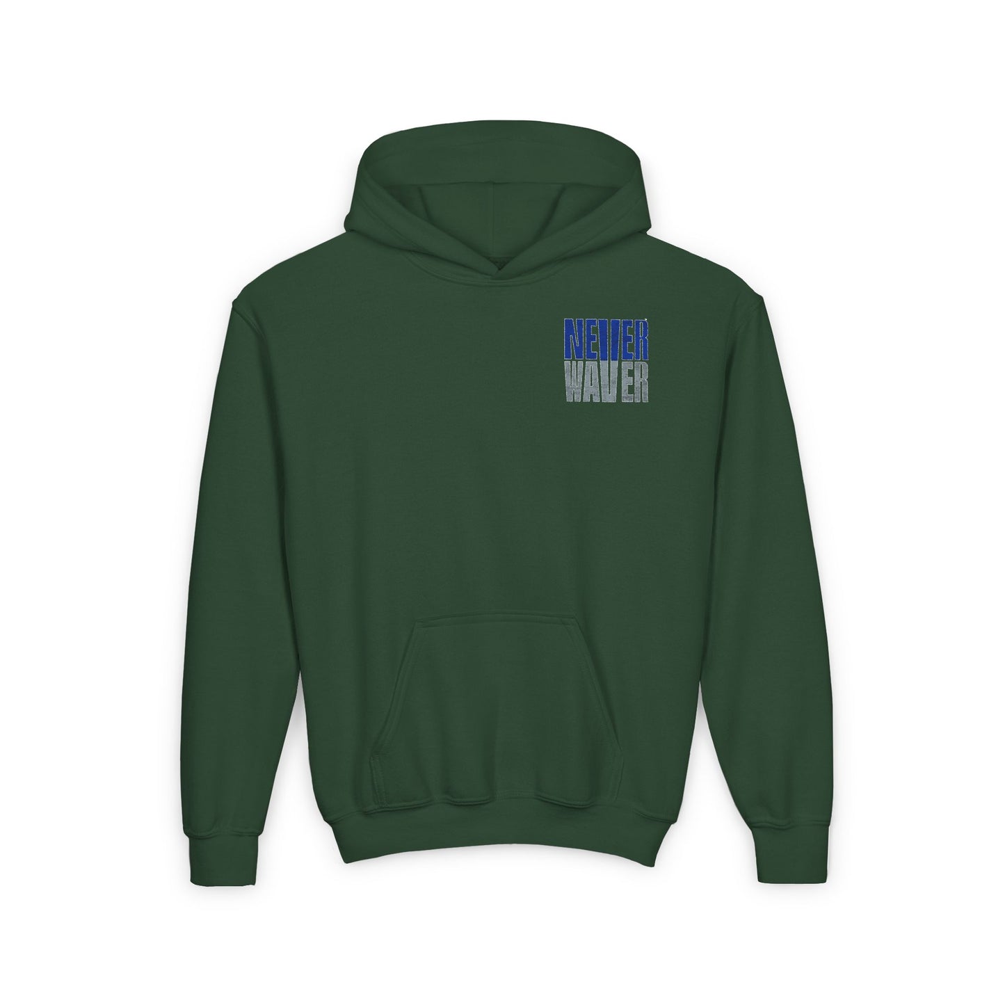 Dallas Fans Never Waver Youth Heavy Blend Hooded Sweatshirt - Never Waver