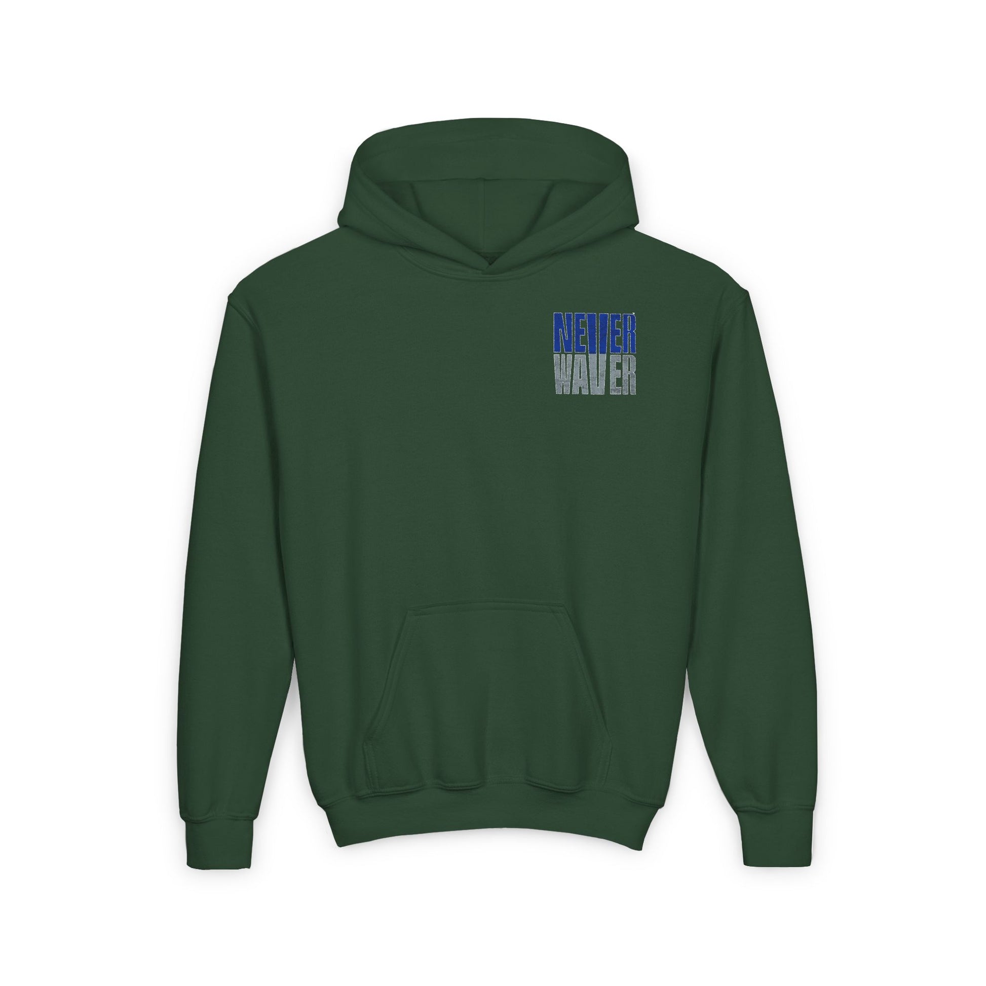 Dallas Fans Never Waver Youth Heavy Blend Hooded Sweatshirt - Never Waver