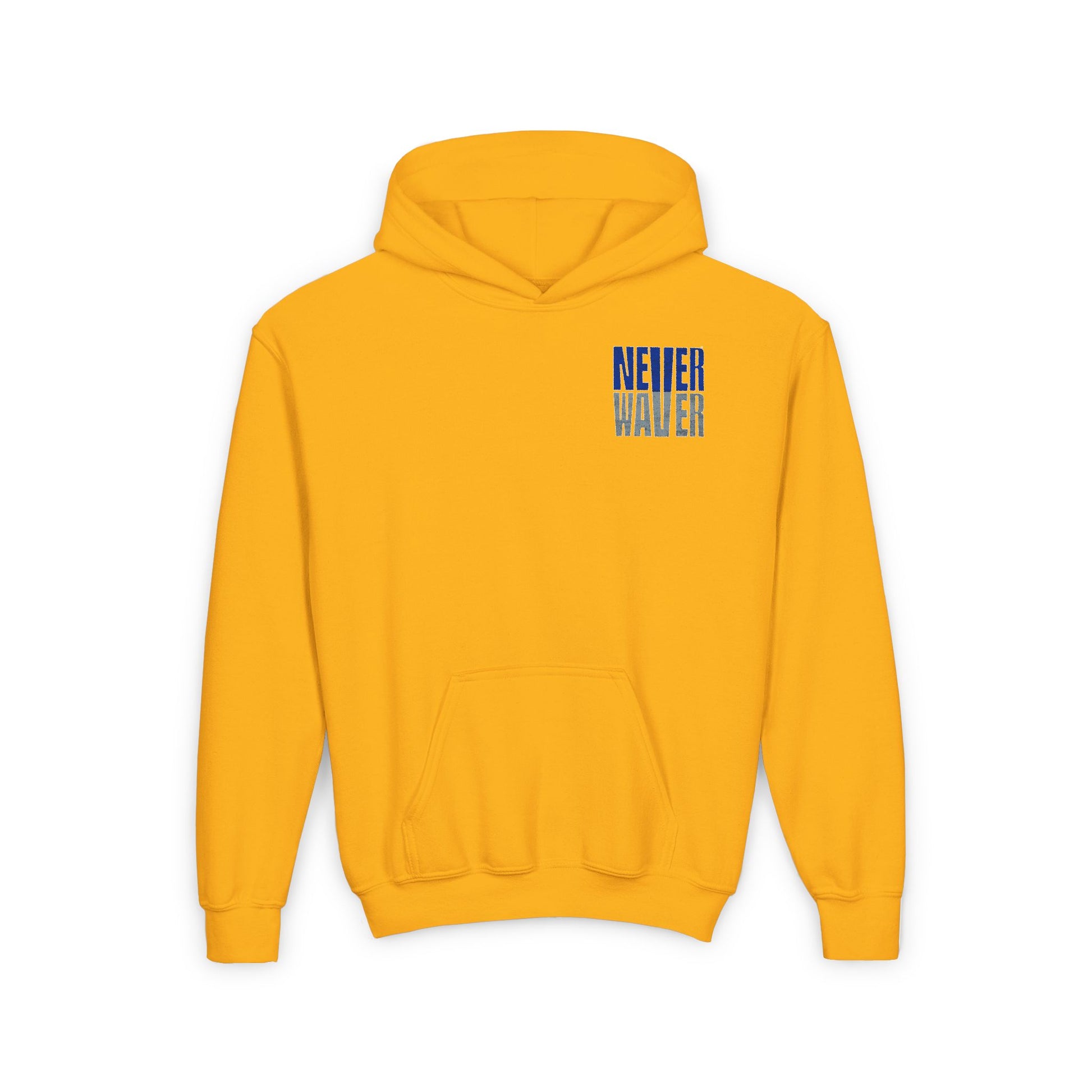 Dallas Fans Never Waver Youth Heavy Blend Hooded Sweatshirt - Never Waver