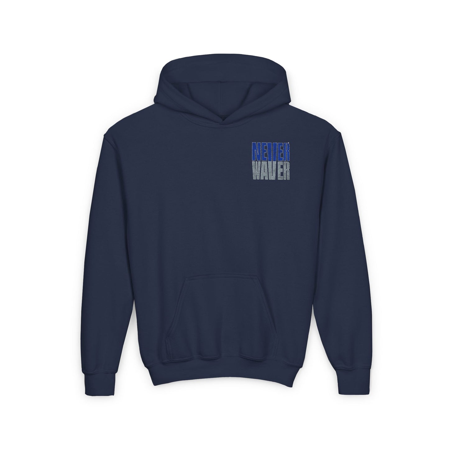 Dallas Fans Never Waver Youth Heavy Blend Hooded Sweatshirt - Never Waver