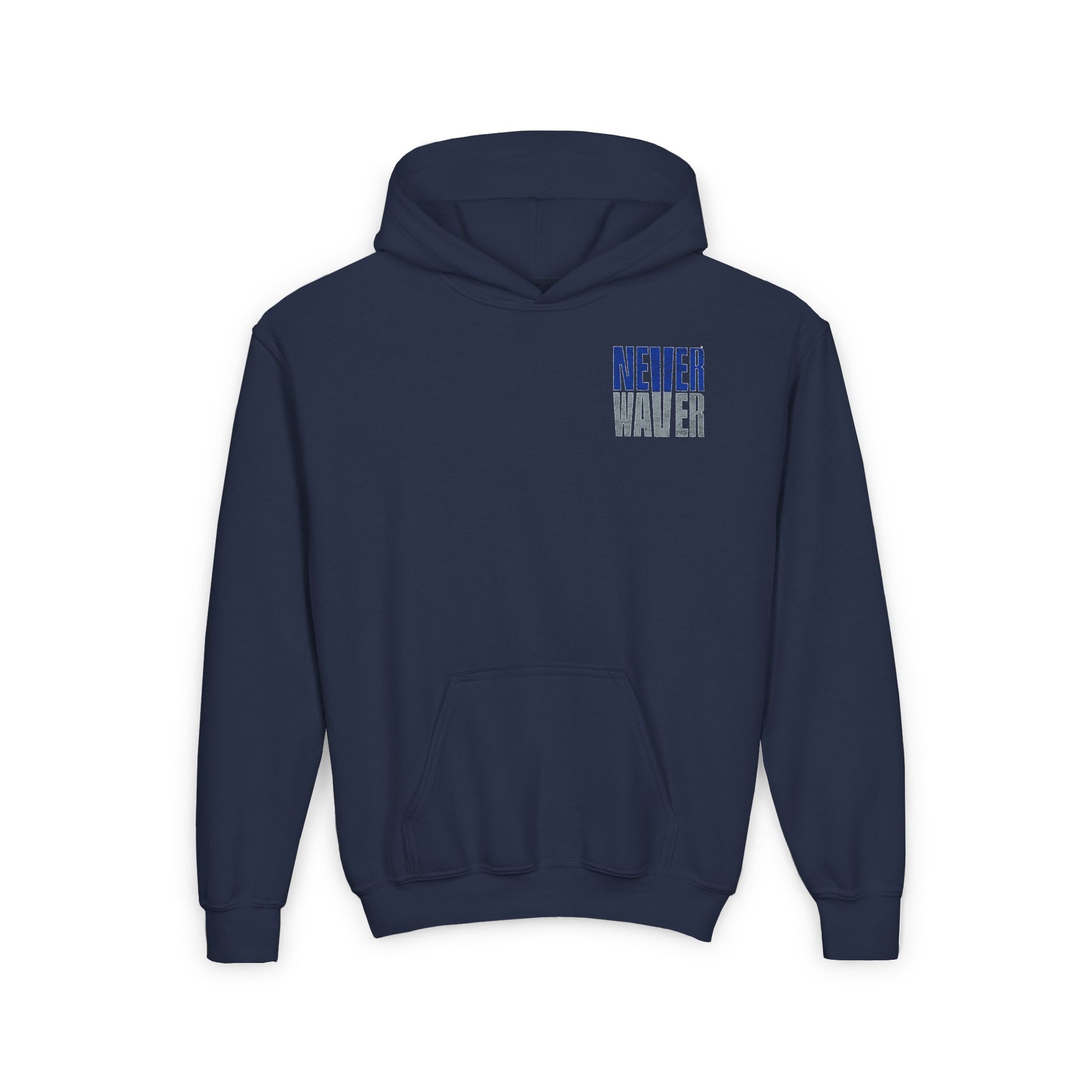 Dallas Fans Never Waver Youth Heavy Blend Hooded Sweatshirt - Never Waver