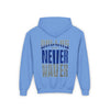Dallas Fans Never Waver Youth Heavy Blend Hooded Sweatshirt - Never Waver