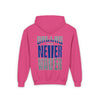 Dallas Fans Never Waver Youth Heavy Blend Hooded Sweatshirt - Never Waver