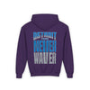 Detroit Fans Never Waver Youth Heavy Blend Hooded Sweatshirt - Never Waver