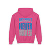 Detroit Fans Never Waver Youth Heavy Blend Hooded Sweatshirt - Never Waver