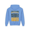 Green Bay Fans Never Waver Youth Heavy Blend Hooded Sweatshirt - Never Waver