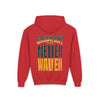 Green Bay Fans Never Waver Youth Heavy Blend Hooded Sweatshirt - Never Waver