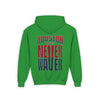 Houston Fans Never Waver Youth Heavy Blend Hooded Sweatshirt - Never Waver