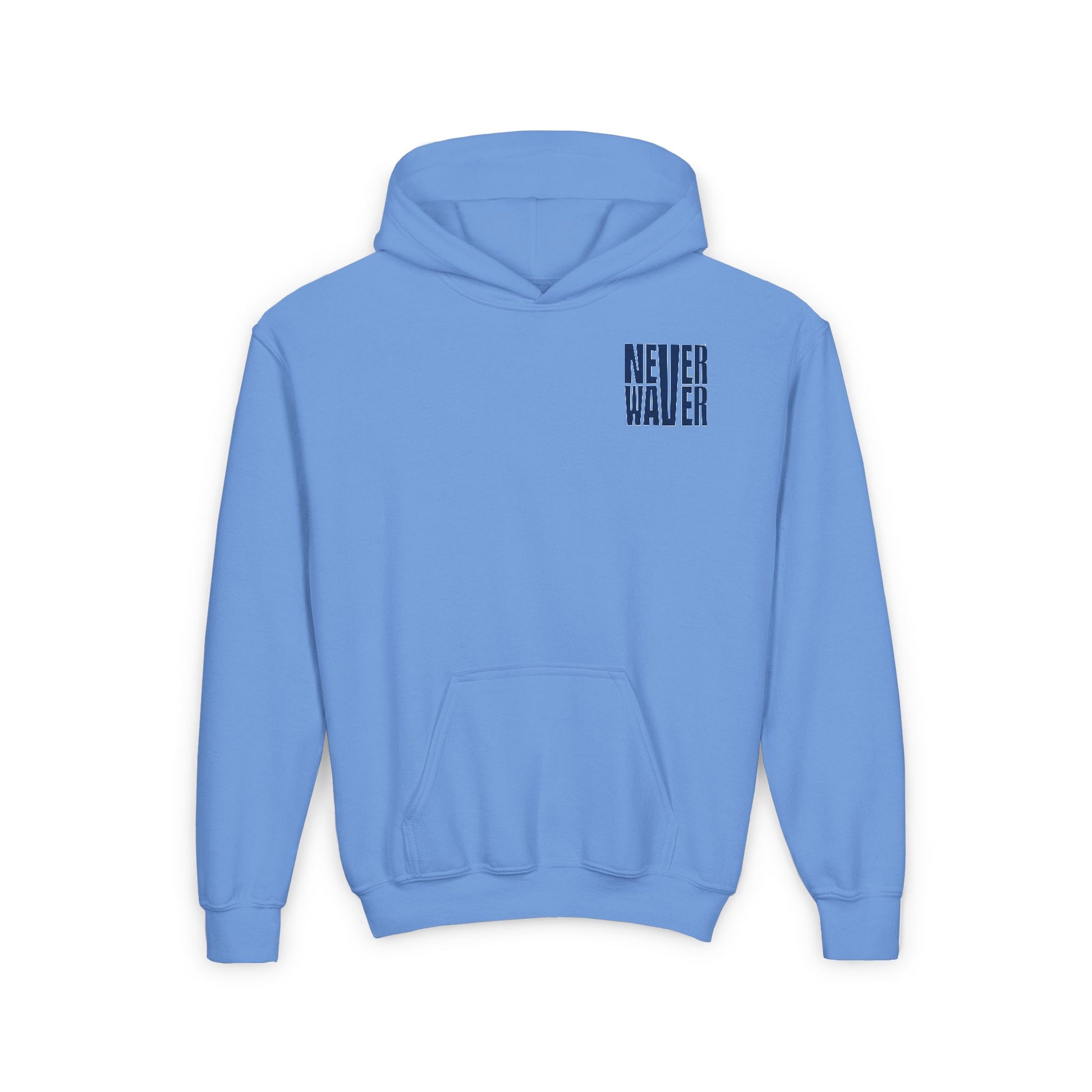 Indianapolis Fans Never Waver Youth Heavy Blend Hooded Sweatshirt - Never Waver