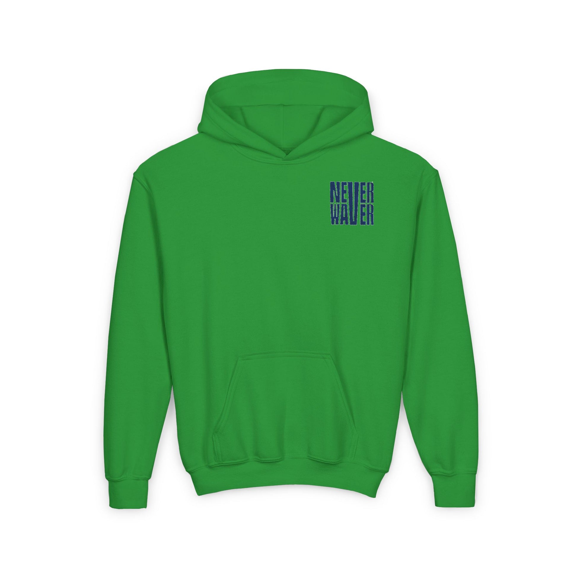 Indianapolis Fans Never Waver Youth Heavy Blend Hooded Sweatshirt - Never Waver