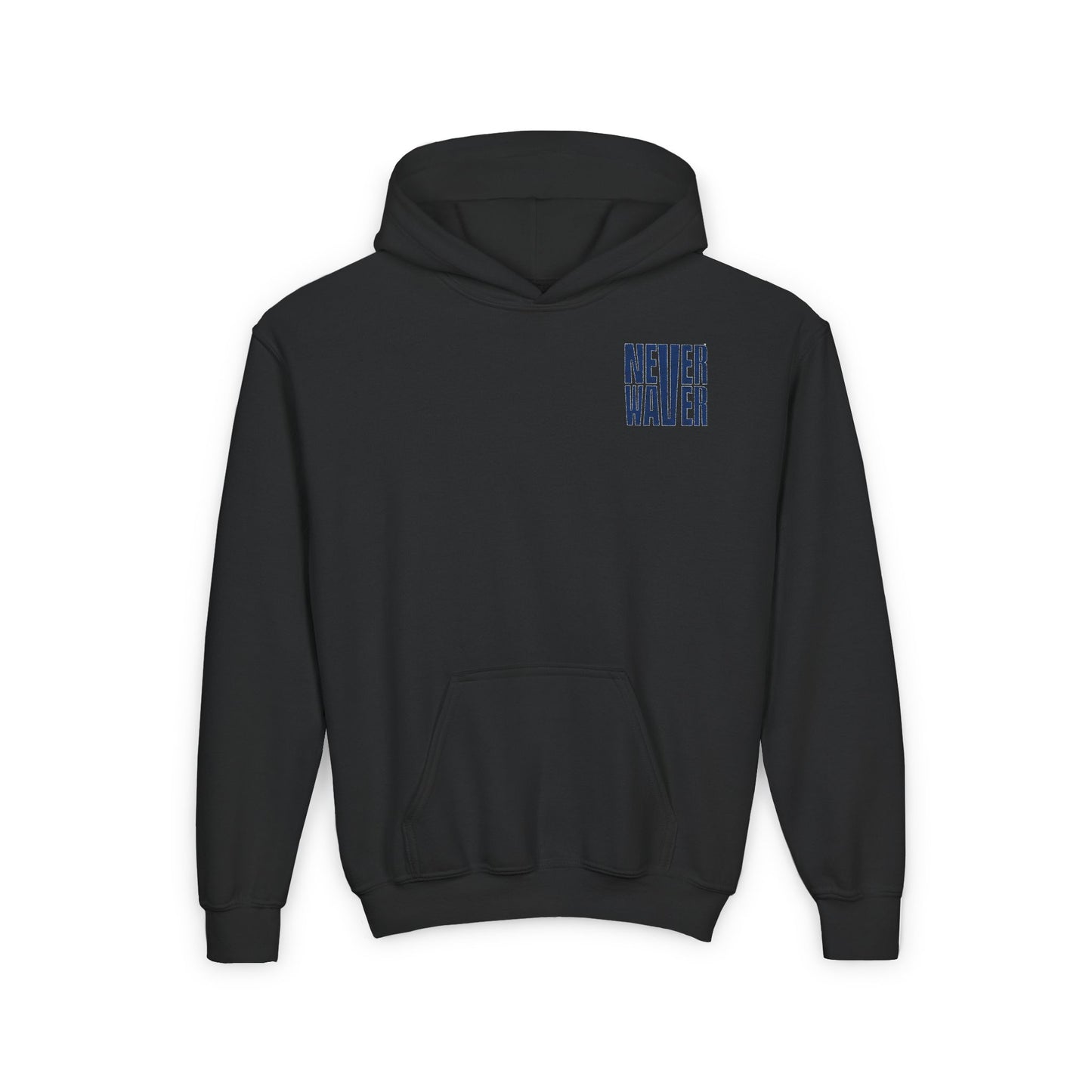 Indianapolis Fans Never Waver Youth Heavy Blend Hooded Sweatshirt - Never Waver