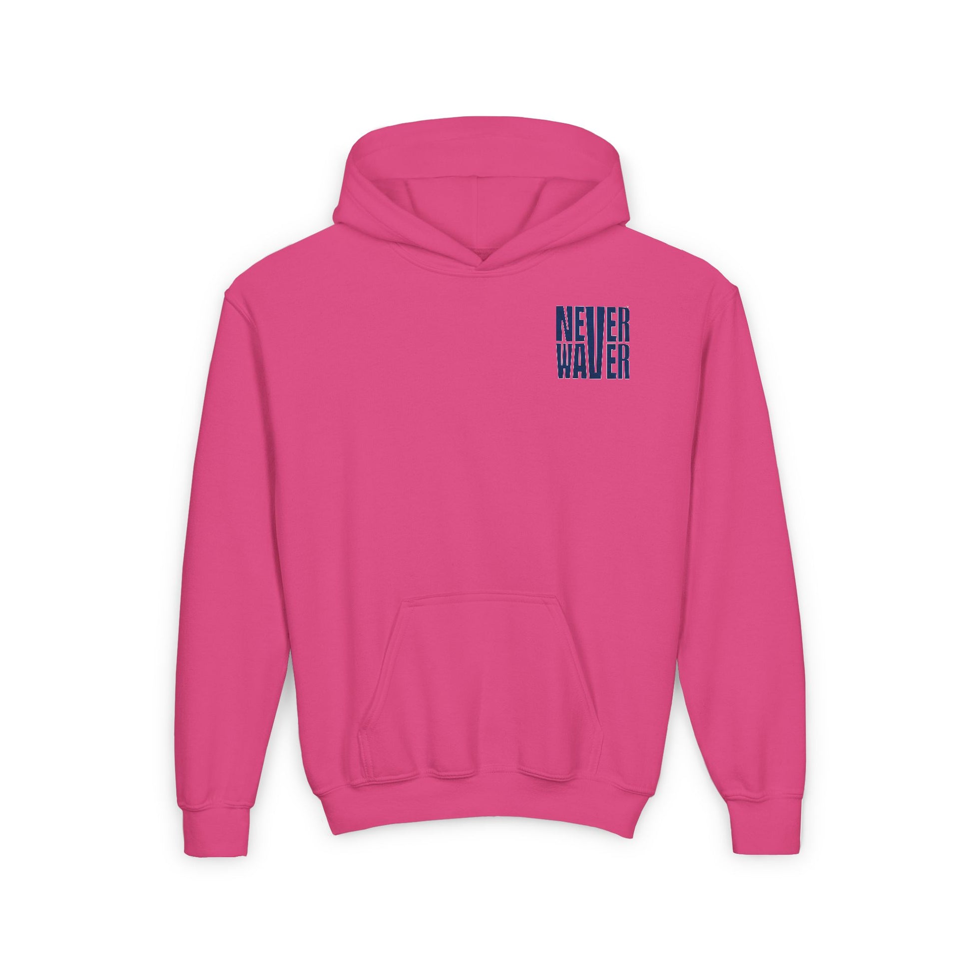 Indianapolis Fans Never Waver Youth Heavy Blend Hooded Sweatshirt - Never Waver