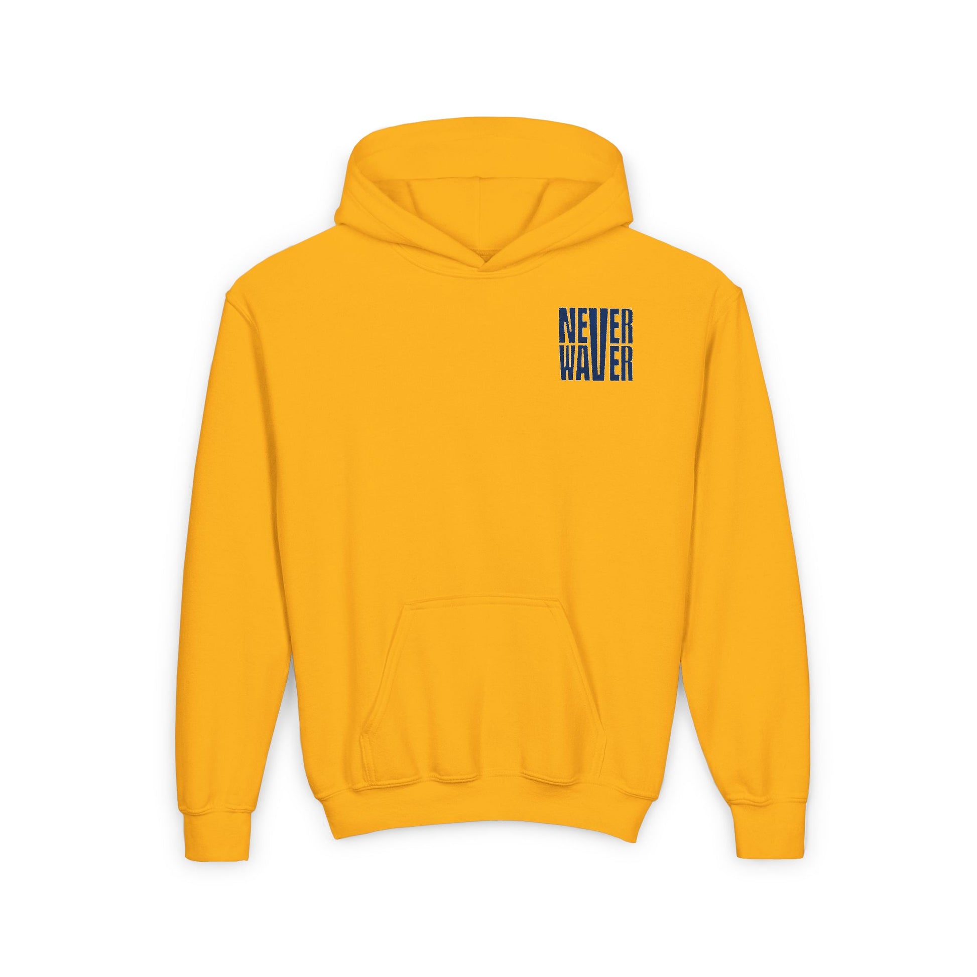 Indianapolis Fans Never Waver Youth Heavy Blend Hooded Sweatshirt - Never Waver