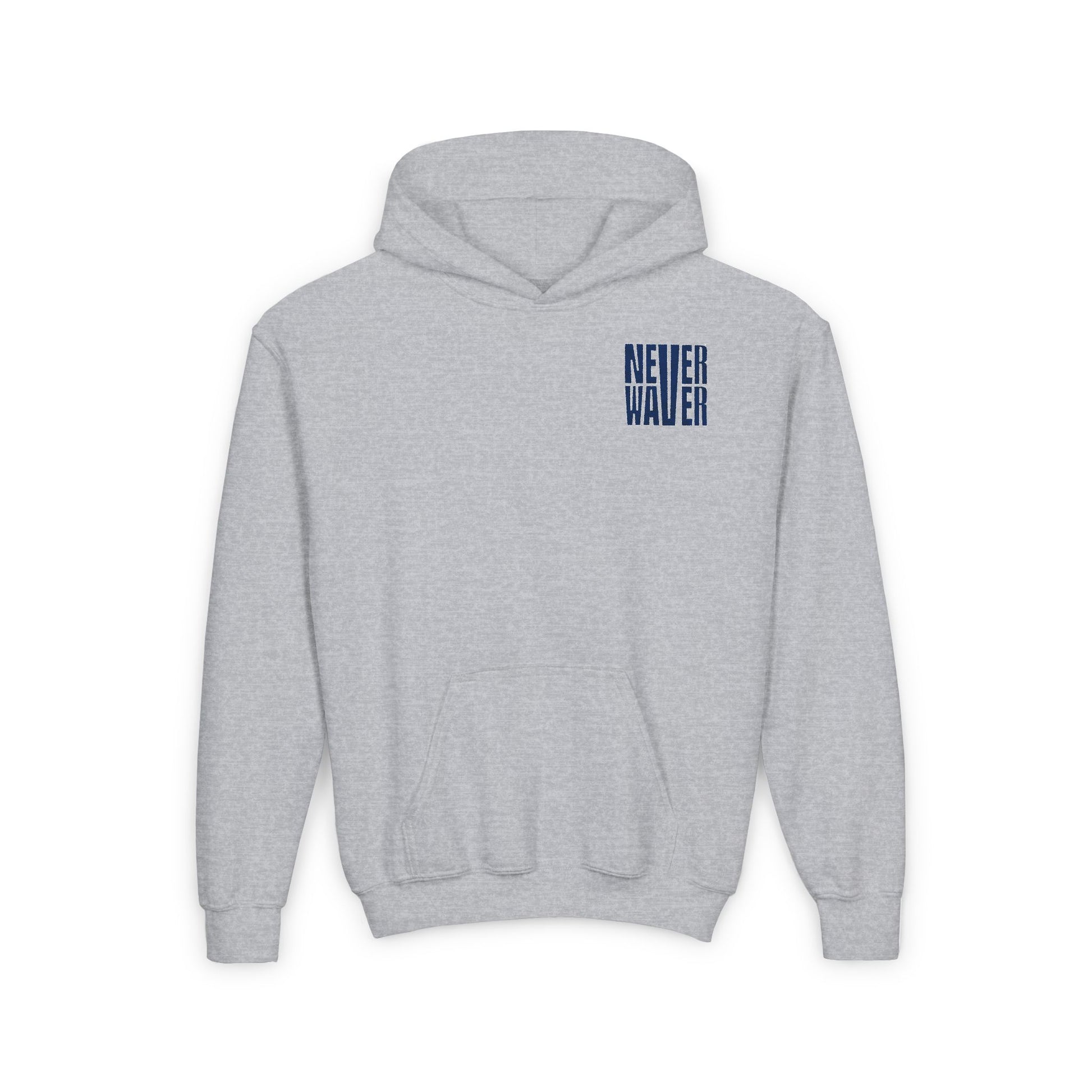 Indianapolis Fans Never Waver Youth Heavy Blend Hooded Sweatshirt - Never Waver