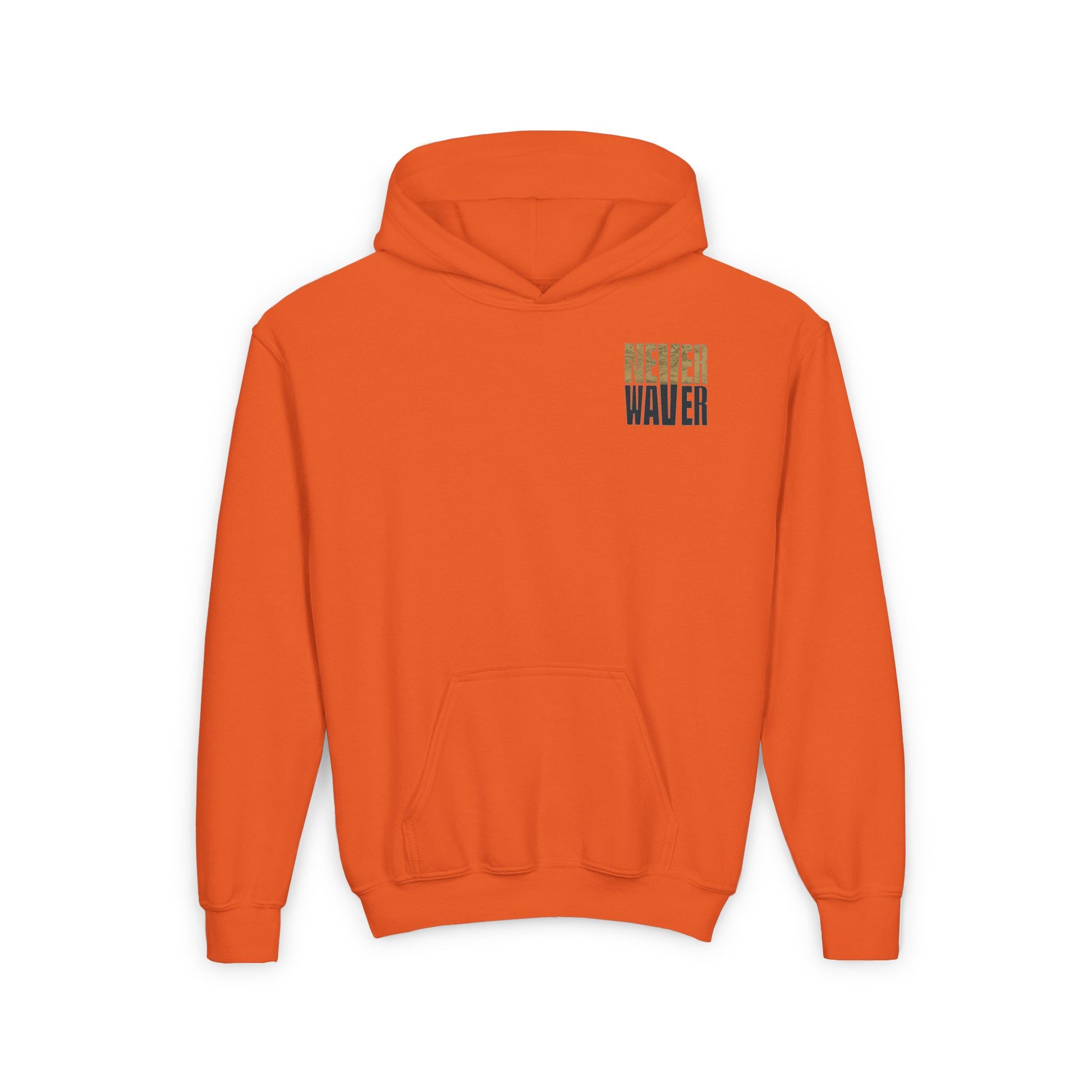 Jacksonville Fans Never Waver Youth Heavy Blend Hooded Sweatshirt - Never Waver