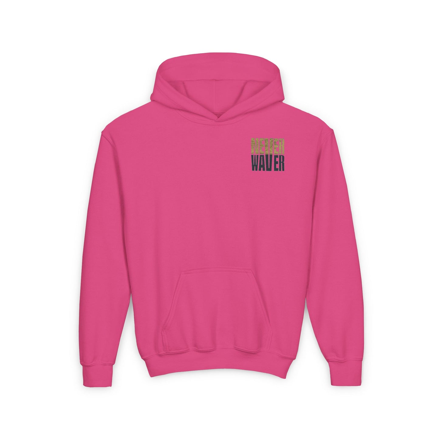 Jacksonville Fans Never Waver Youth Heavy Blend Hooded Sweatshirt - Never Waver