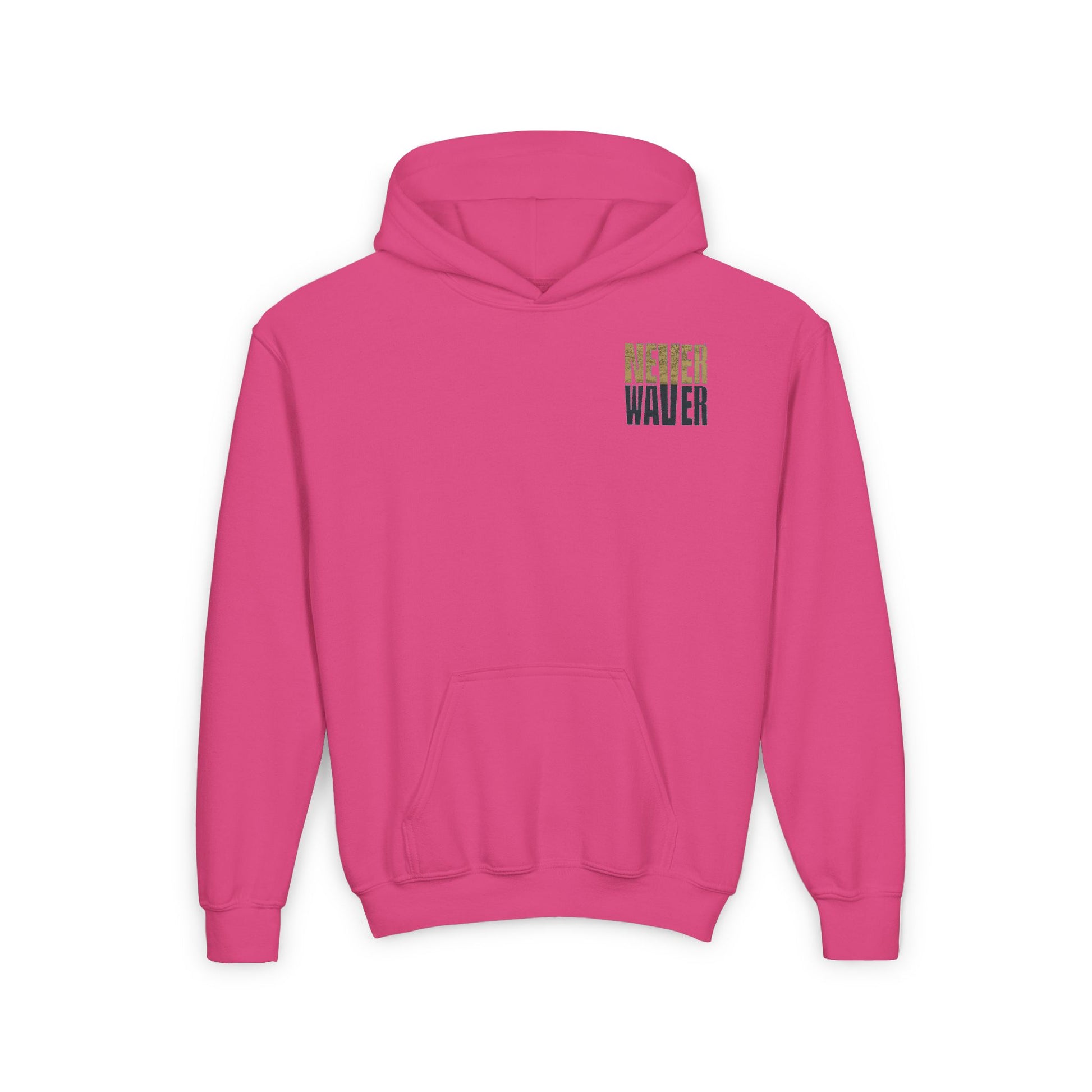 Jacksonville Fans Never Waver Youth Heavy Blend Hooded Sweatshirt - Never Waver