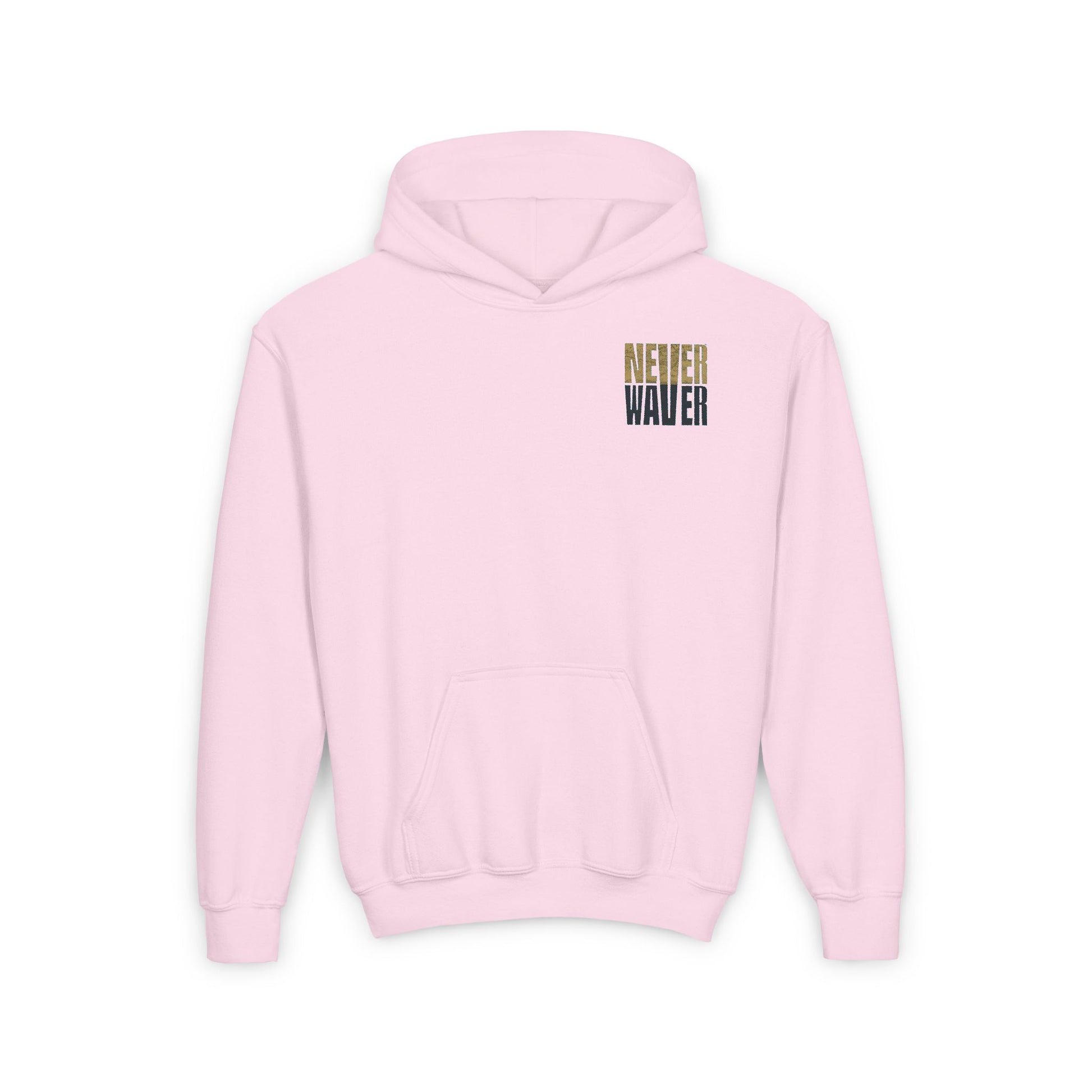 Jacksonville Fans Never Waver Youth Heavy Blend Hooded Sweatshirt - Never Waver