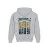 Jacksonville Fans Never Waver Youth Heavy Blend Hooded Sweatshirt - Never Waver