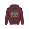 Jacksonville Fans Never Waver Youth Heavy Blend Hooded Sweatshirt - Never Waver