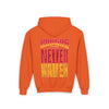 Kansas Fans Never Waver Youth Heavy Blend Hooded Sweatshirt - Never Waver