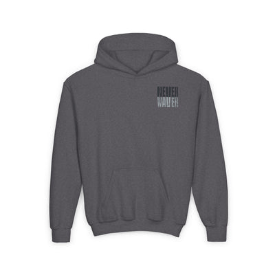 Las Vegas Fans Never Waver Youth Heavy Blend Hooded Sweatshirt - Never Waver