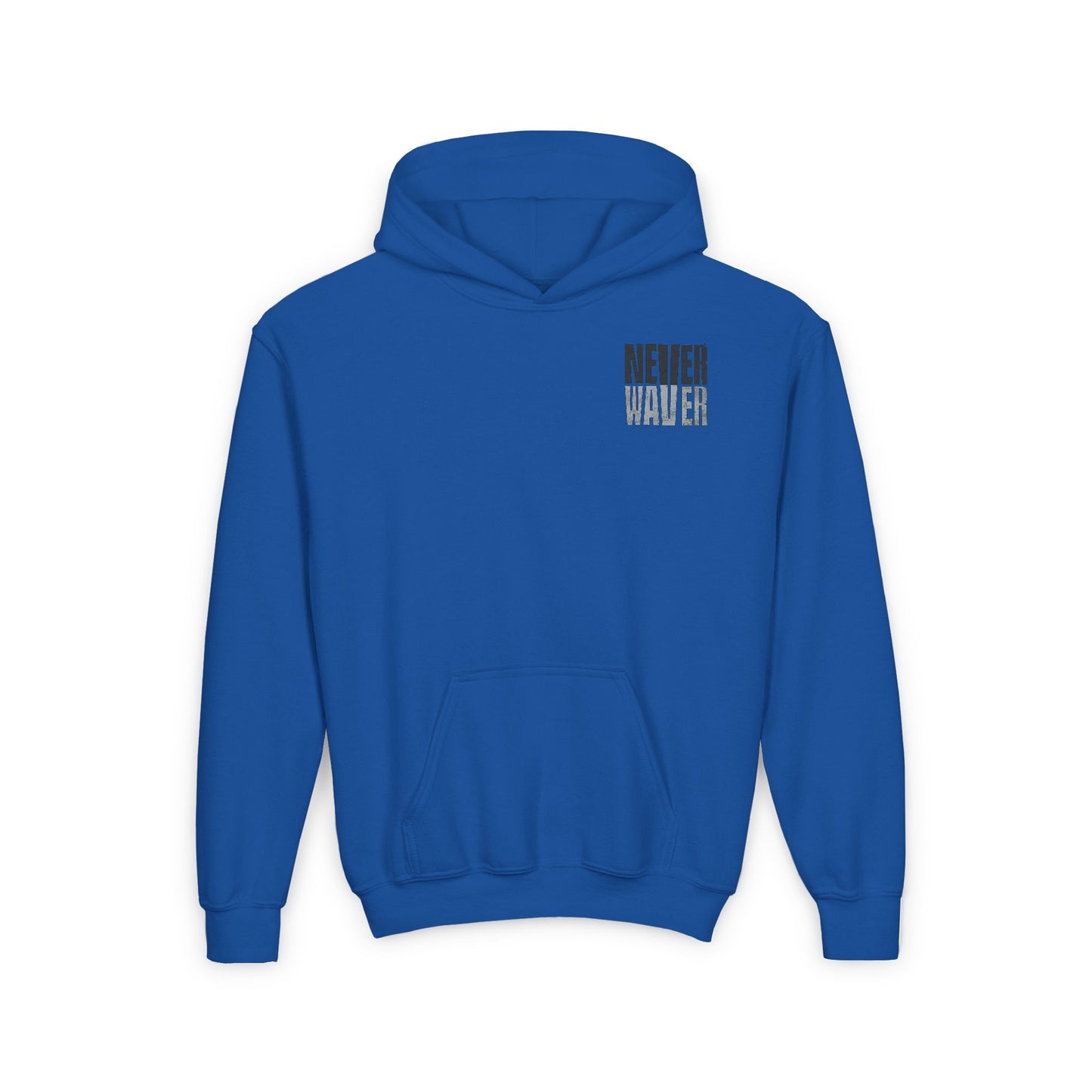 Las Vegas Fans Never Waver Youth Heavy Blend Hooded Sweatshirt - Never Waver