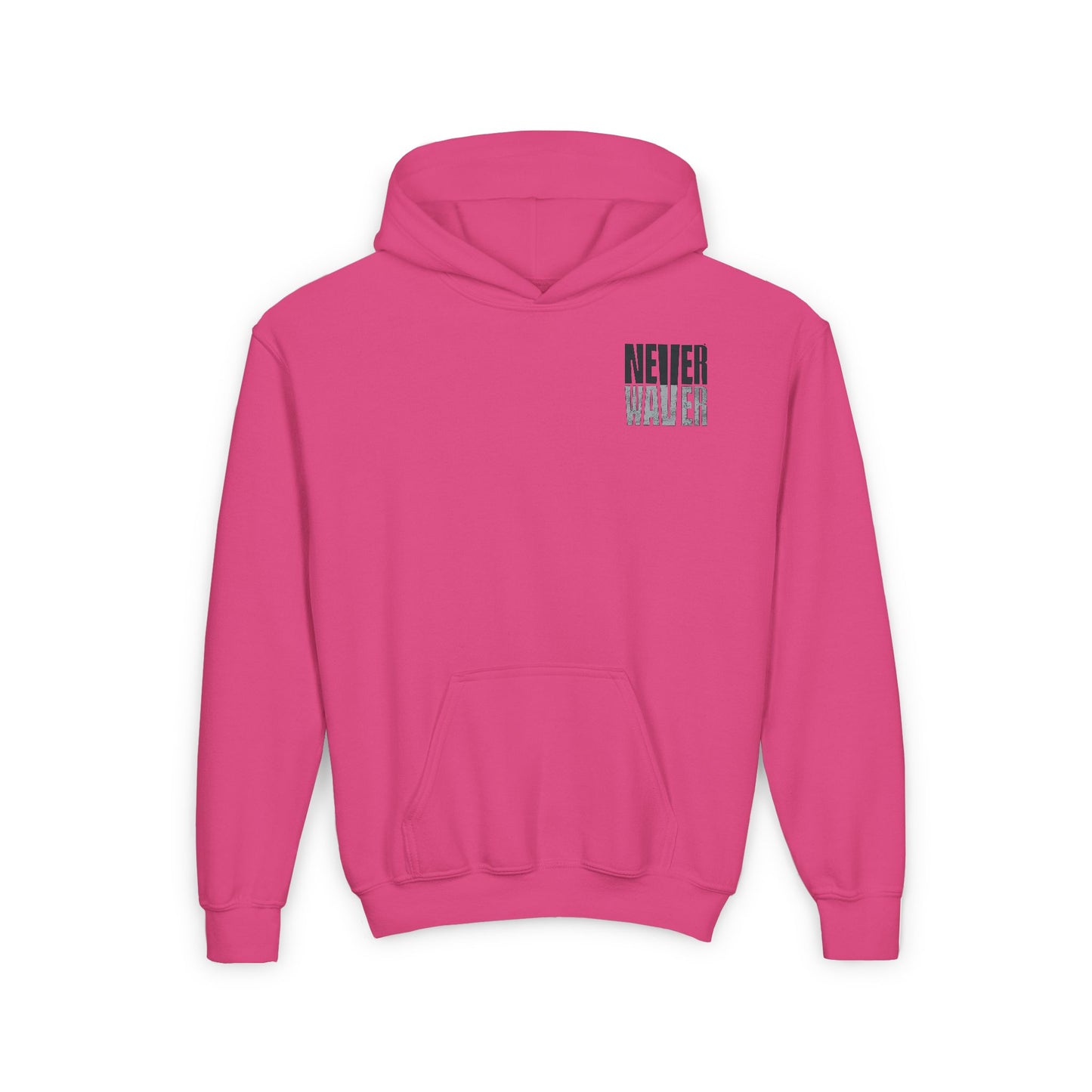 Las Vegas Fans Never Waver Youth Heavy Blend Hooded Sweatshirt - Never Waver