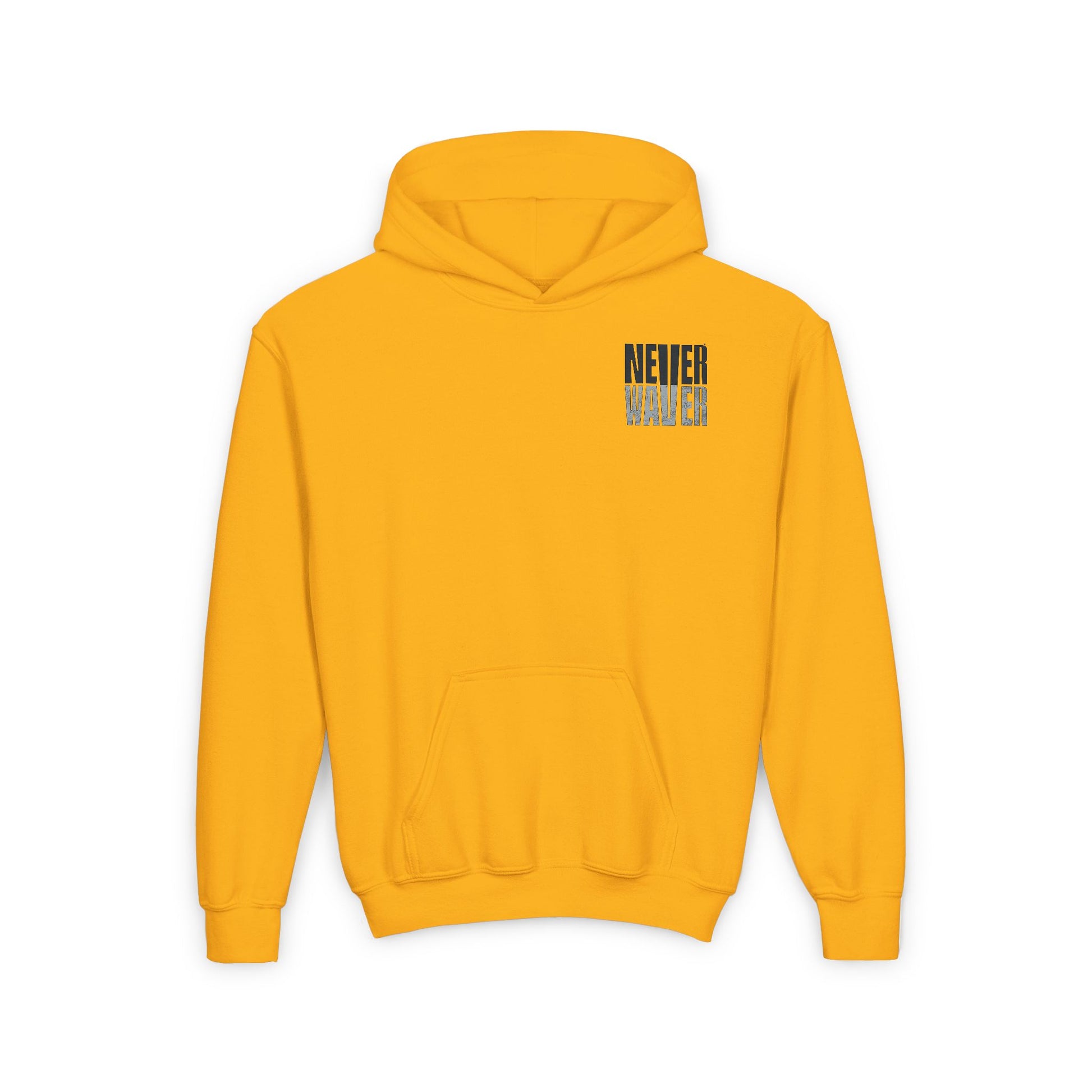 Las Vegas Fans Never Waver Youth Heavy Blend Hooded Sweatshirt - Never Waver