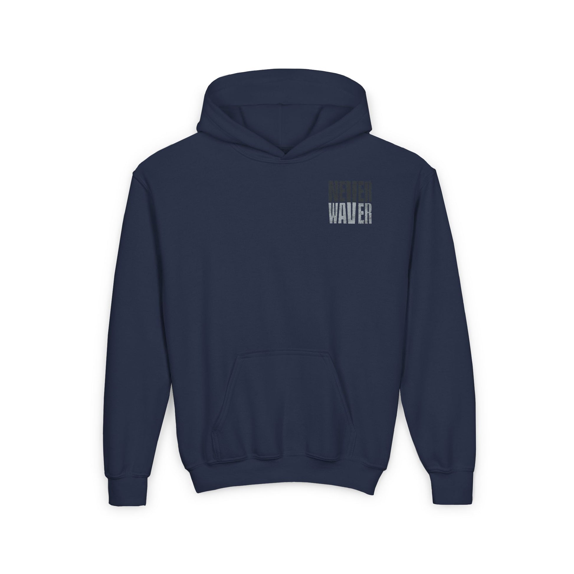Las Vegas Fans Never Waver Youth Heavy Blend Hooded Sweatshirt - Never Waver