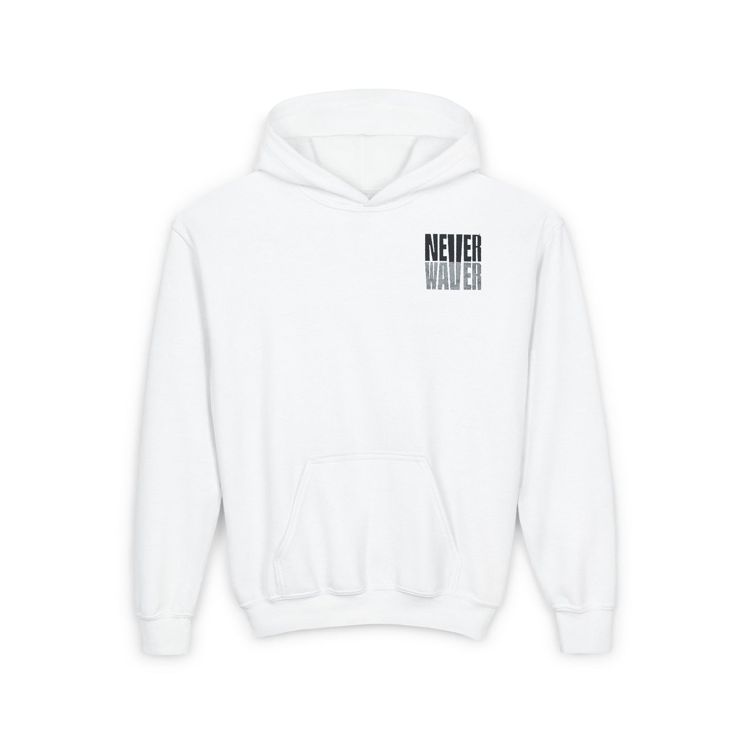 Las Vegas Fans Never Waver Youth Heavy Blend Hooded Sweatshirt - Never Waver