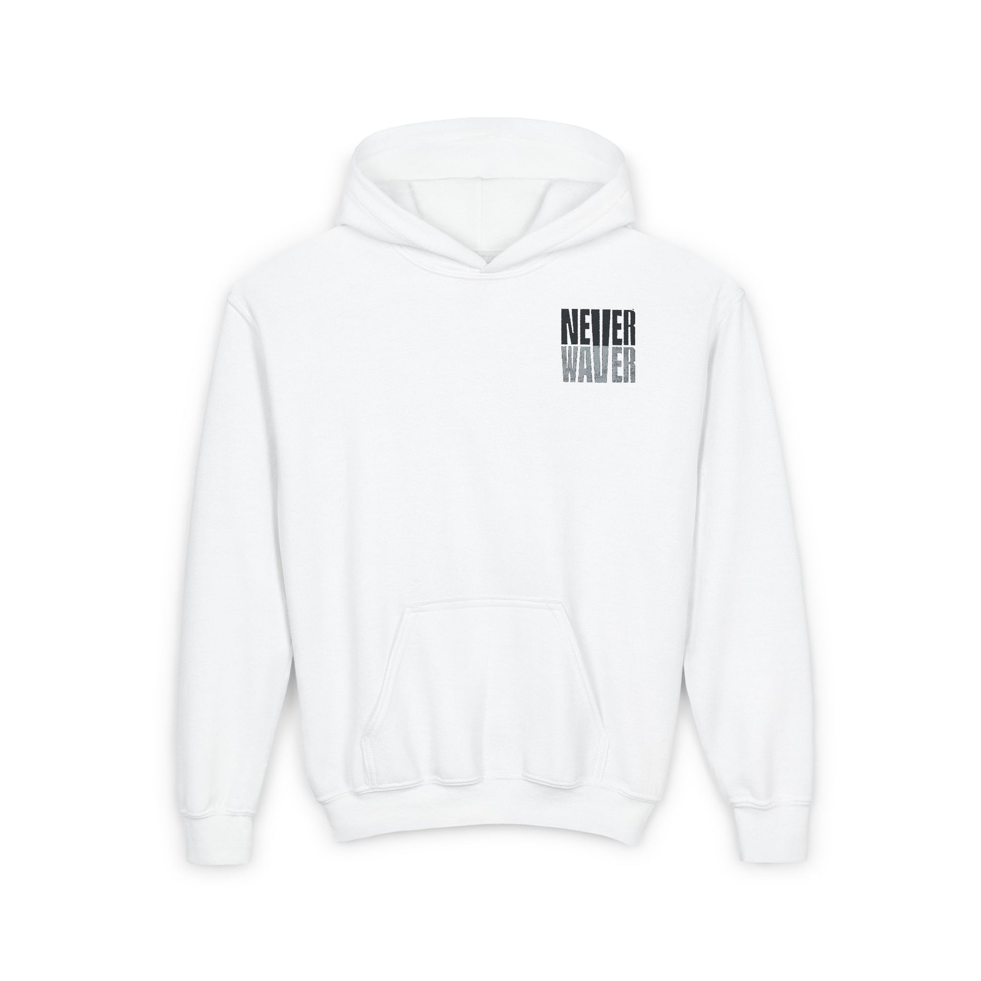 Las Vegas Fans Never Waver Youth Heavy Blend Hooded Sweatshirt - Never Waver