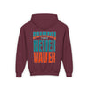 Miami Fans Never Waver Youth Heavy Blend Hooded Sweatshirt - Never Waver