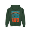 Miami Fans Never Waver Youth Heavy Blend Hooded Sweatshirt - Never Waver