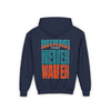 Miami Fans Never Waver Youth Heavy Blend Hooded Sweatshirt - Never Waver