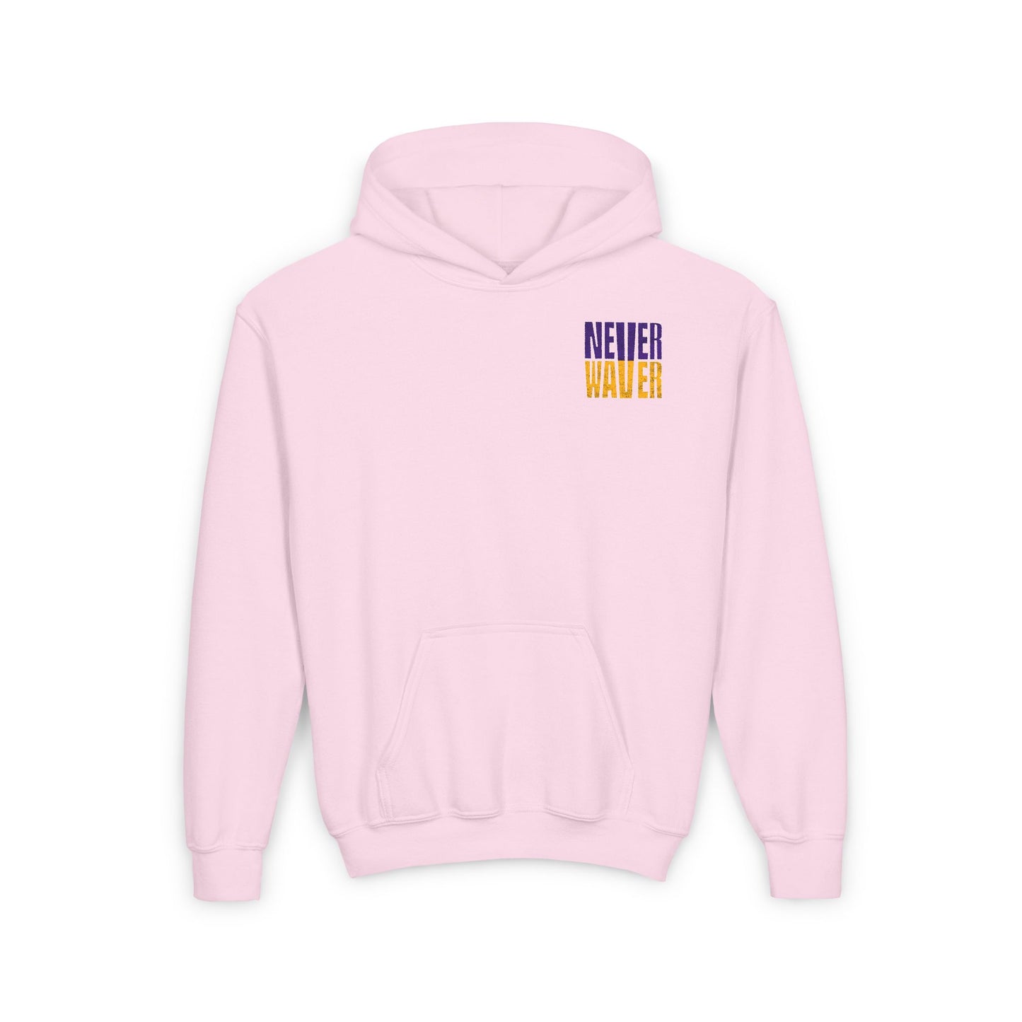 Minnesota Fans Never Waver Youth Heavy Blend Hooded Sweatshirt - Never Waver