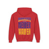 Minnesota Fans Never Waver Youth Heavy Blend Hooded Sweatshirt - Never Waver