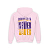 Minnesota Fans Never Waver Youth Heavy Blend Hooded Sweatshirt - Never Waver