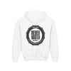 NEVER WAVER KICK FEAR IN THE TEETH Youth Heavy Blend Hooded Sweatshirt - Never Waver