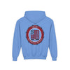 NEVER WAVER KICK FEAR IN THE TEETH Youth Heavy Blend Hooded Sweatshirt - Never Waver