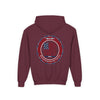 NEVER WAVER KICK FEAR IN THE TEETH Youth Heavy Blend Hooded Sweatshirt - Never Waver