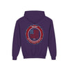 NEVER WAVER KICK FEAR IN THE TEETH Youth Heavy Blend Hooded Sweatshirt - Never Waver